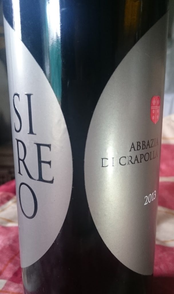 Sireo Bianco-Abbazia Di Crapolla-Luigi Moio-Falanghina-Fiano-2013-Vico Equense-vino bianco-sorrento-penisola sorrentina-degustazione-storia azienda-abbinamento-antonio indovino-degustatore ufficiale-sommelier